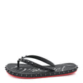 Rubber Spike Loubi Donna Flip Flop 39 Black