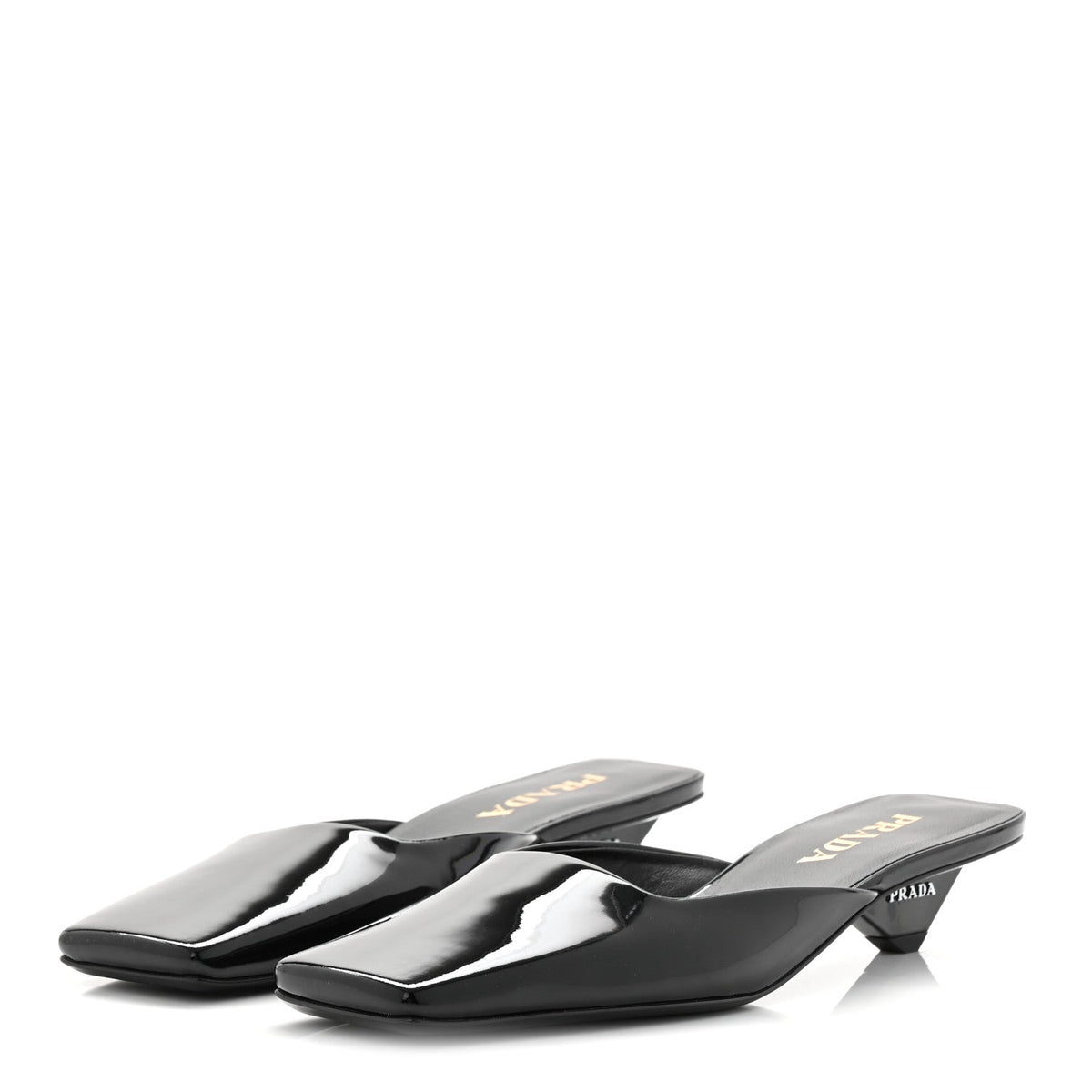 Patent Modellerie Mules 38 Black