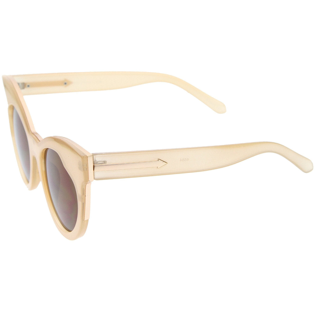 Women's Oversize Flat Front Cat Eye Sunglasses A181
