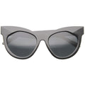 Women's Oversize Flat Front Cat Eye Sunglasses A181