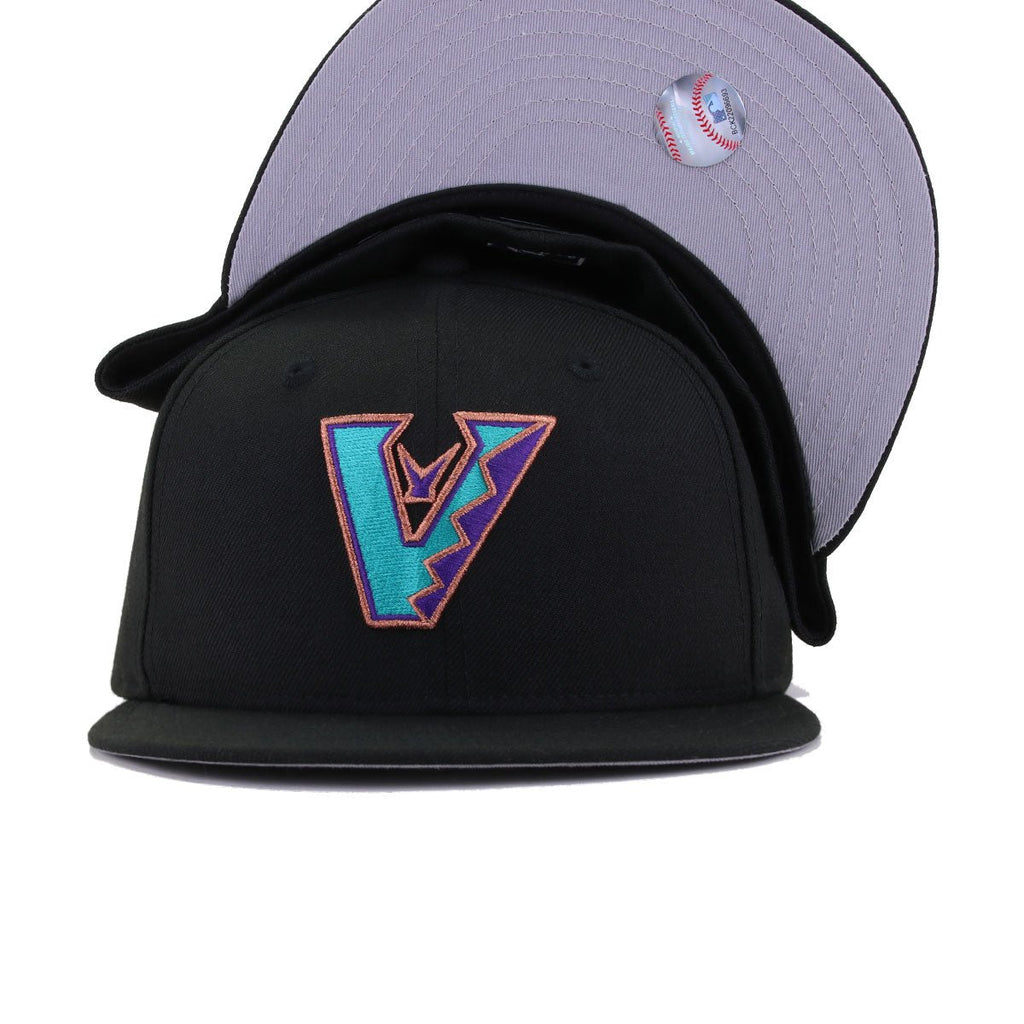 Arizona Diamondbacks Black Upside Down New Era 59Fifty Fitted