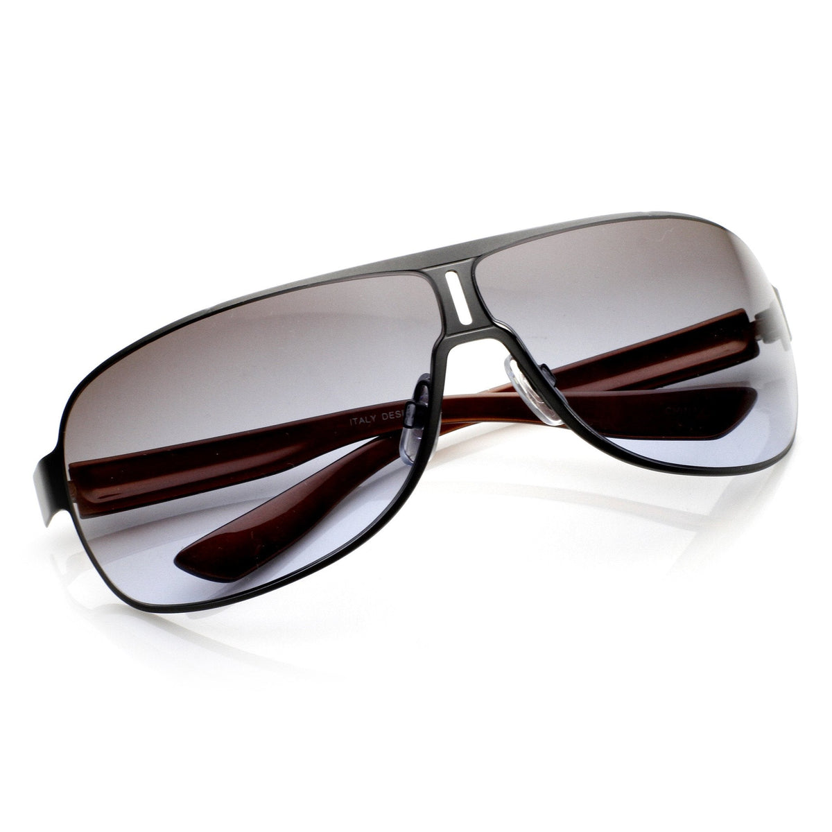 Premium European Mens Square Aviator Sunglasses 8748