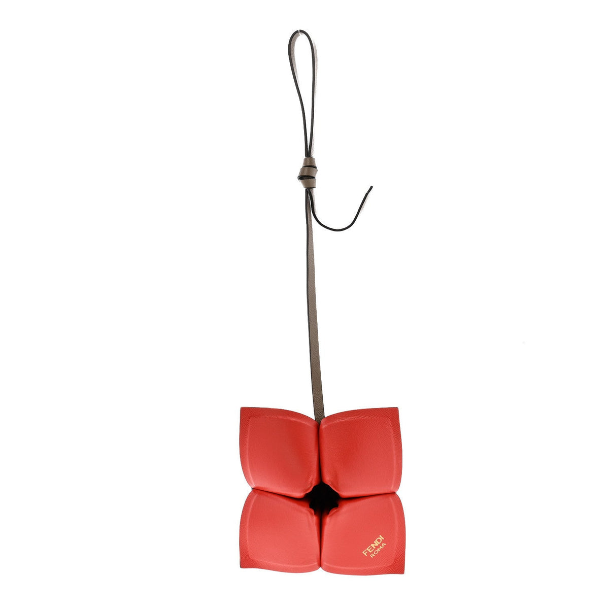 Nappa Fortune Teller Bag Charm Red