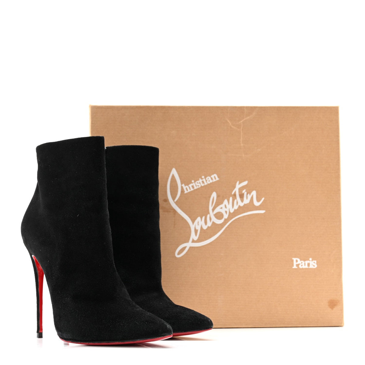 Suede So Kate Booty 120 Ankle Boots 37.5 Black