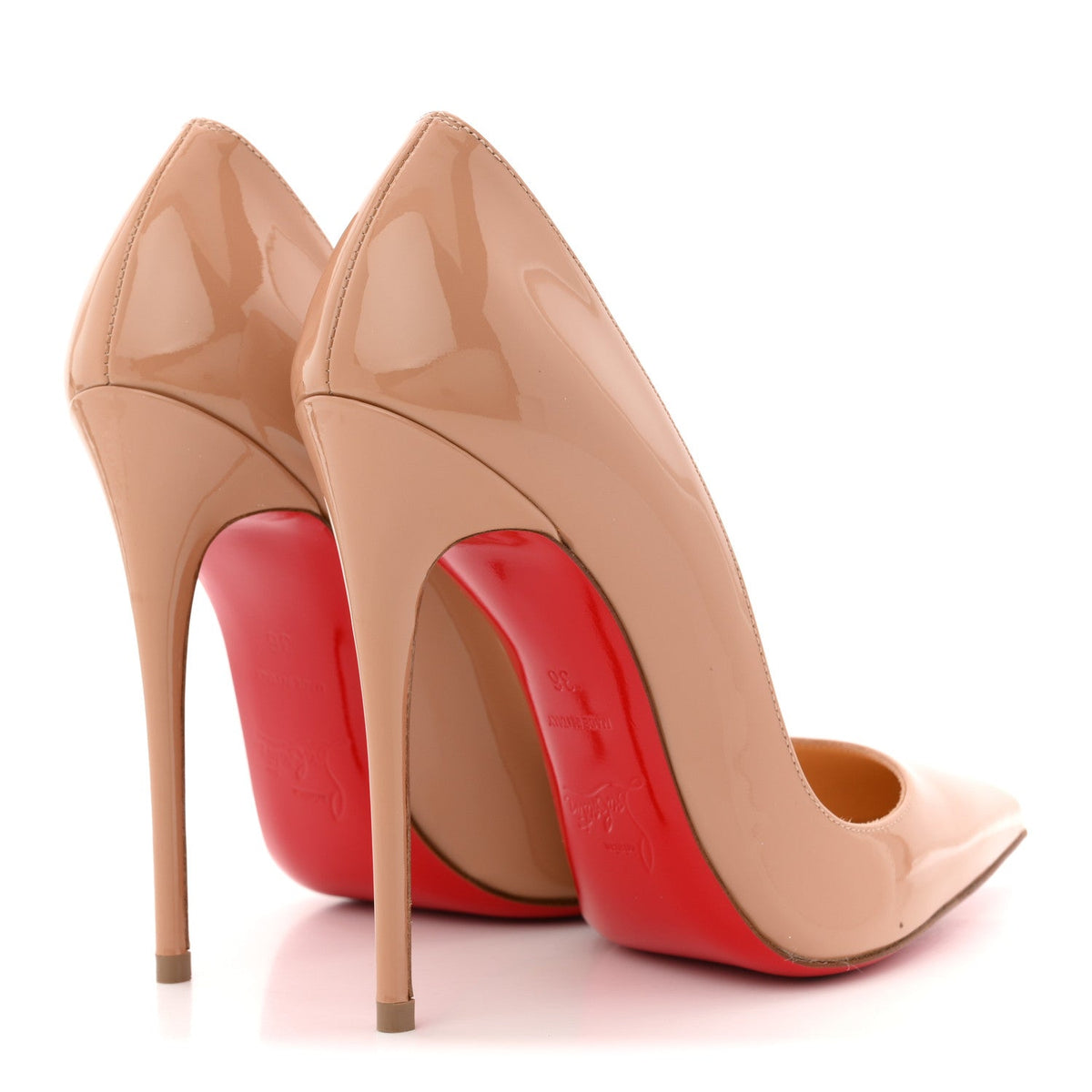 Patent So Kate 120 Pumps 36 Nude