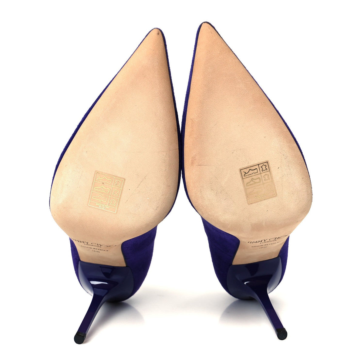 Suede Abel Pumps 38 Violet