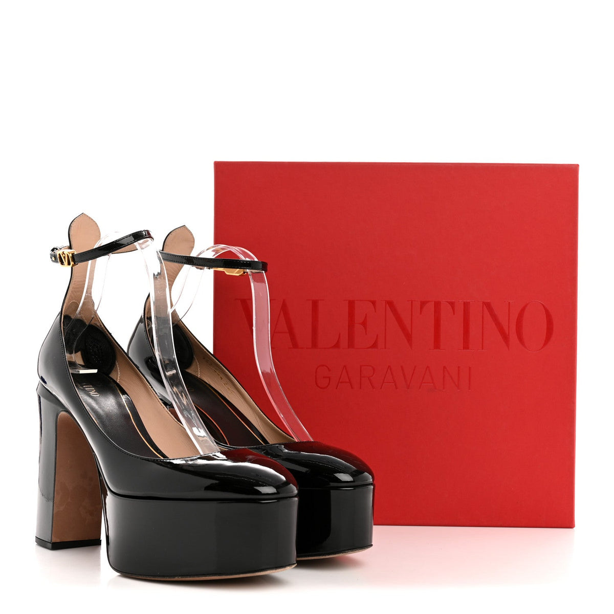 Patent Tan-Go 55/155mm Platform Pumps 41 Black