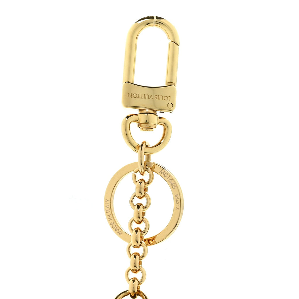 Monogram Shell Bag Charm Key Holder Key Holder