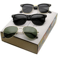Iconic Classic Retro Polarized Lens Sunglasses C040 [Promo Box]
