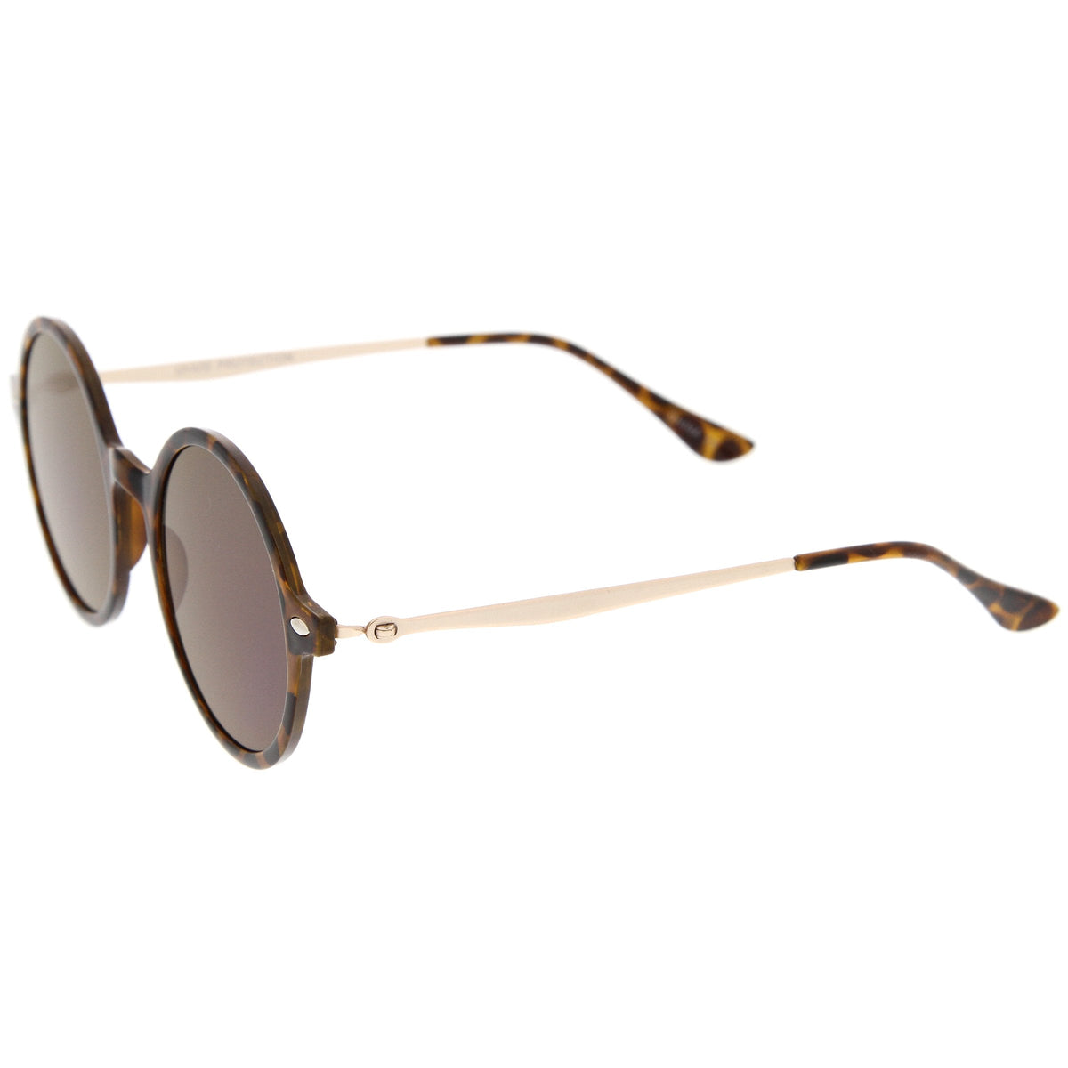 European Retro Mirrored Flat Lens Dapper Sunglasses A746