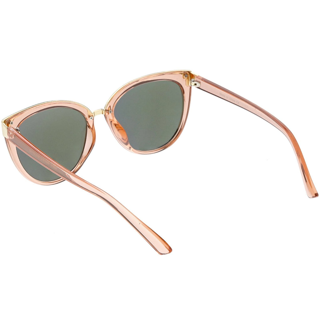 Women's Retro 1950's Oversize Thin Cat Eye Sunglasses C840