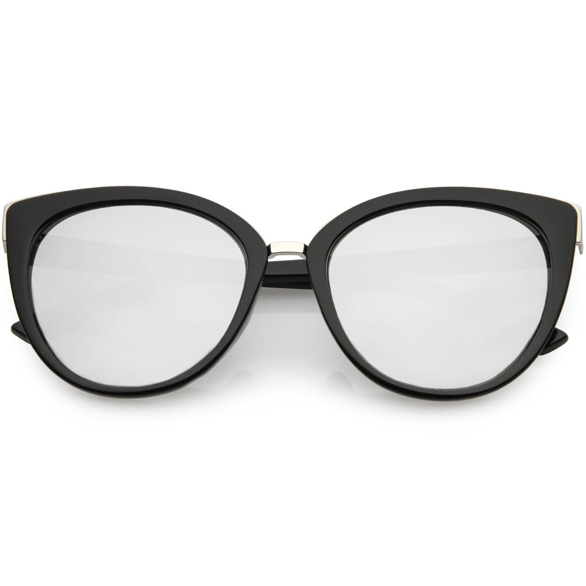 Women's Retro 1950's Oversize Thin Cat Eye Sunglasses C840