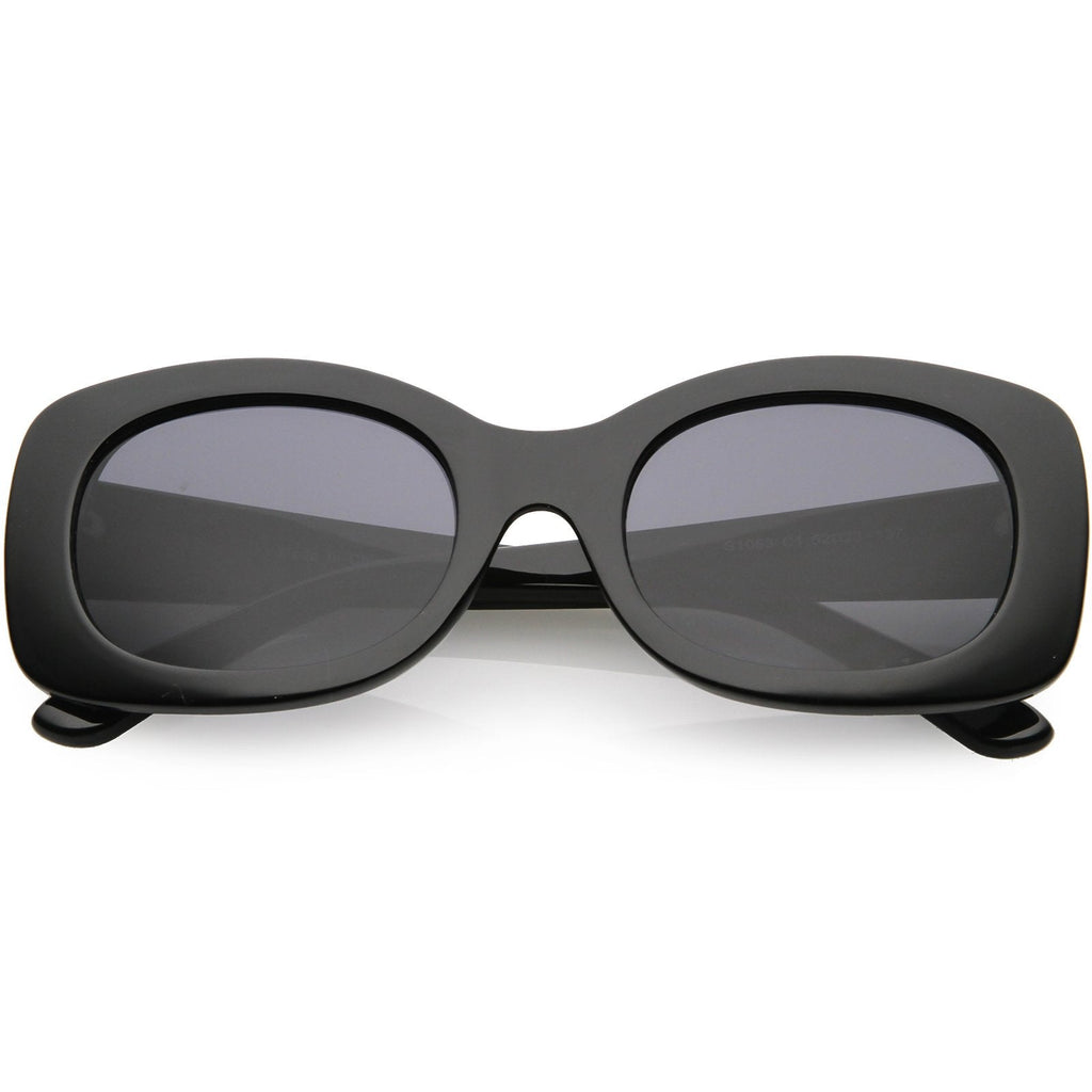 Women's Retro Rectangle 1950's Fashion Sunglasses C832