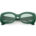 Women's Retro Rectangle 1950's Fashion Sunglasses C832