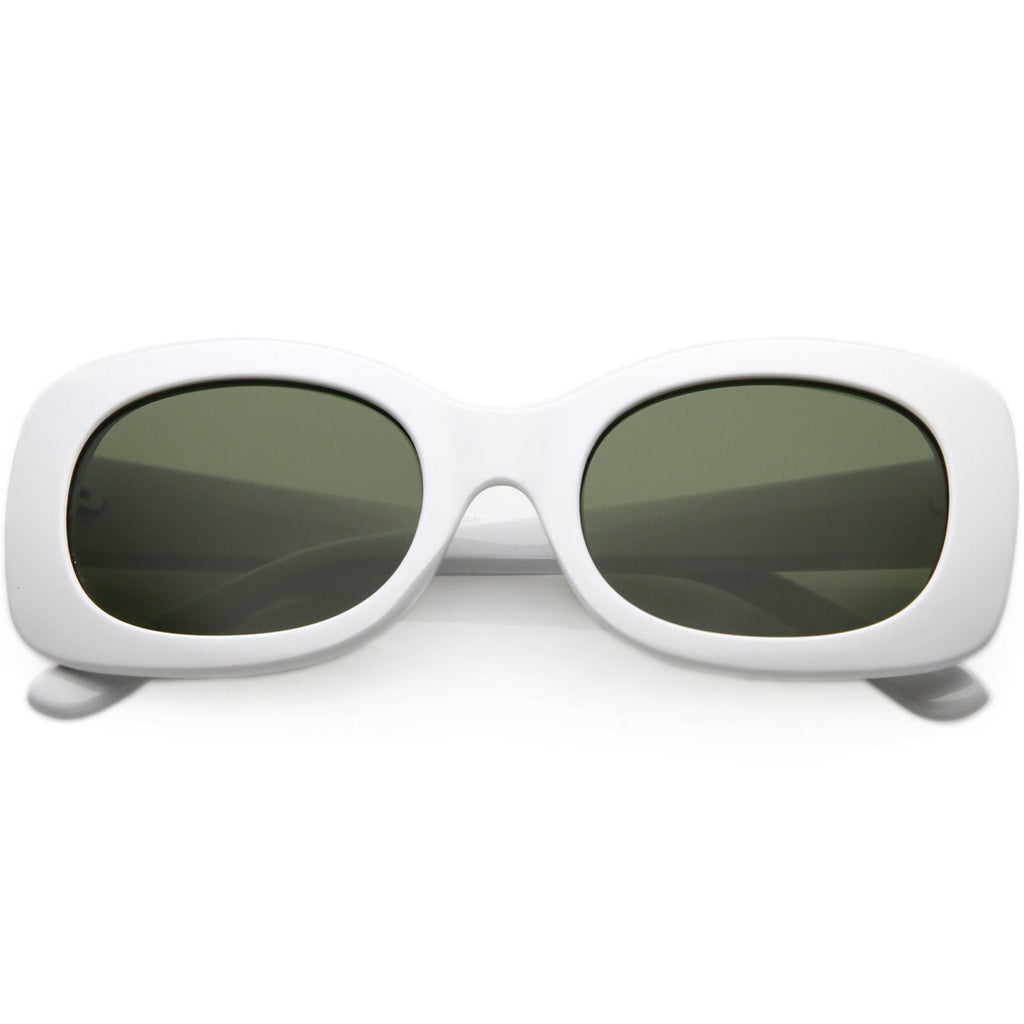Women's Retro Rectangle 1950's Fashion Sunglasses C832