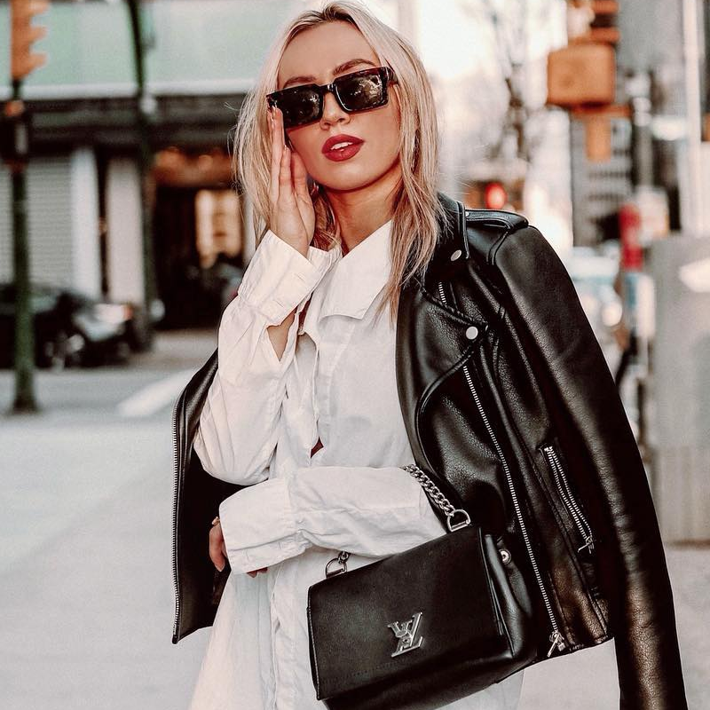 Retro Modern Square Flat Lens Flat Top Sunglasses C732