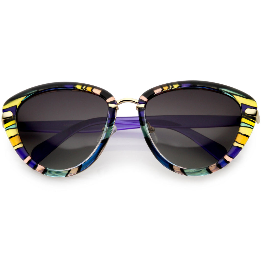 Women's Premium Polarized Lens Cat Eye Sunglasses C899