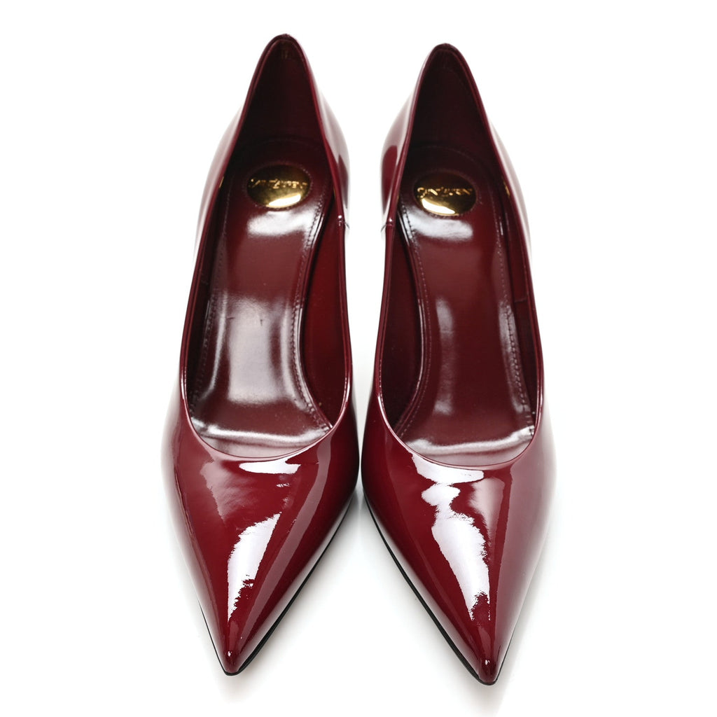 Vernice Seta Soft Norma 90 Pumps 39 Grenat