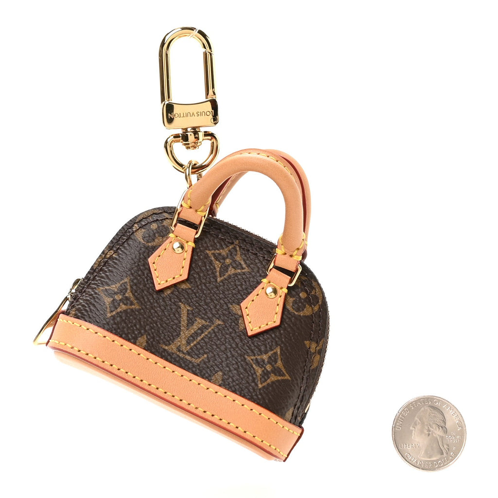 Monogram Micro Alma Bag Charm