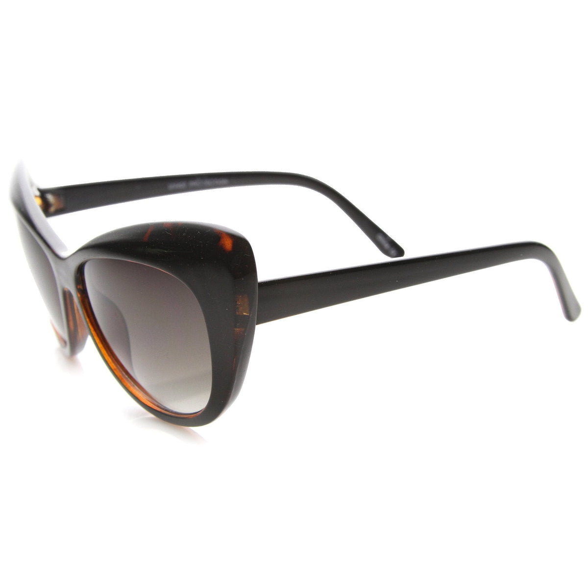 Women's 1950's Retro Oversize Cat Eye Sunglasses 9858