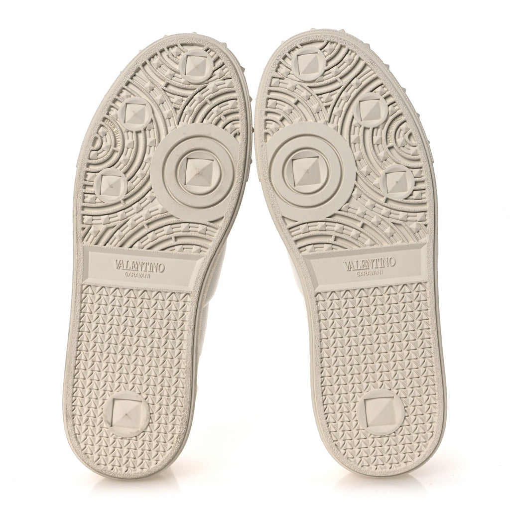Calfskin Upvillage Sneakers 37 White
