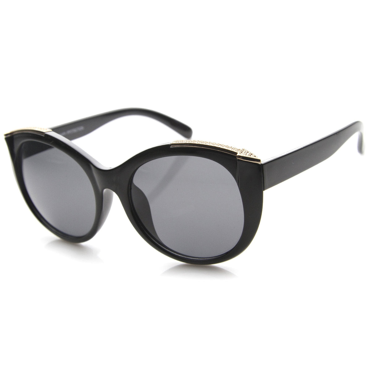 Women's Retro Oversize Cat Eye Gradient Lens Sunglasses A009