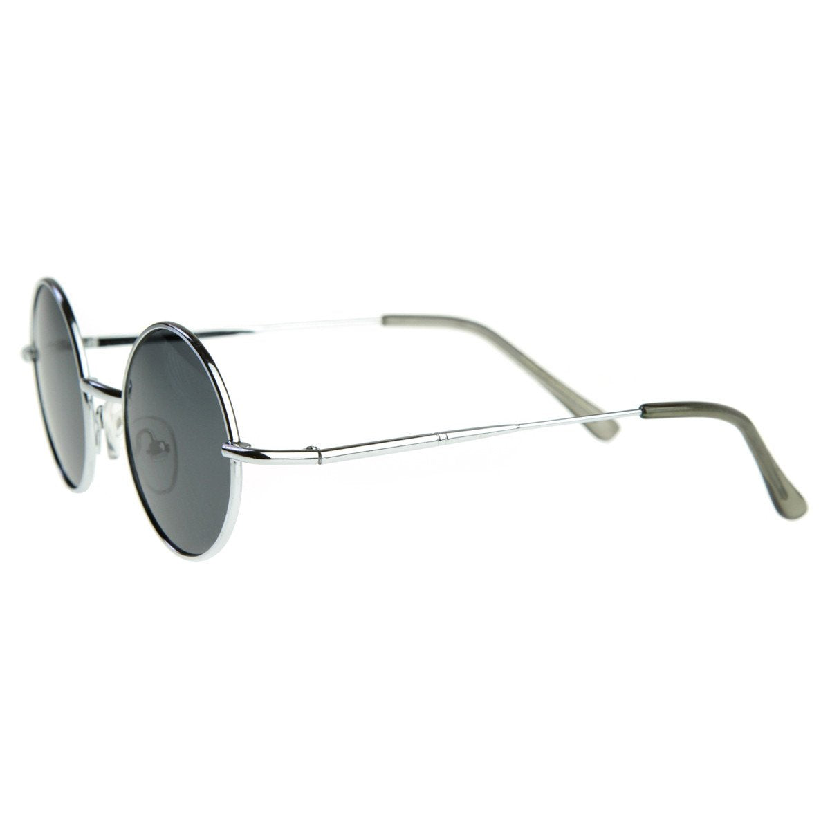 Small Retro Lennon Style Round Dapper Sunglasses 8237