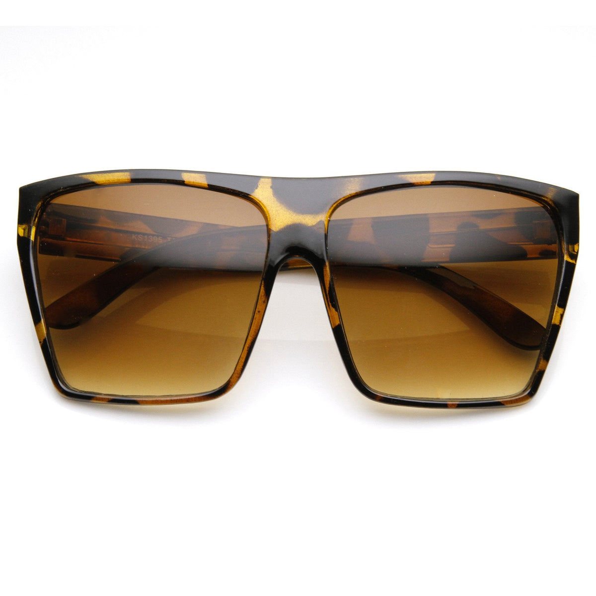 Oversize Square Retro Block Hipster Sunglasses 9259