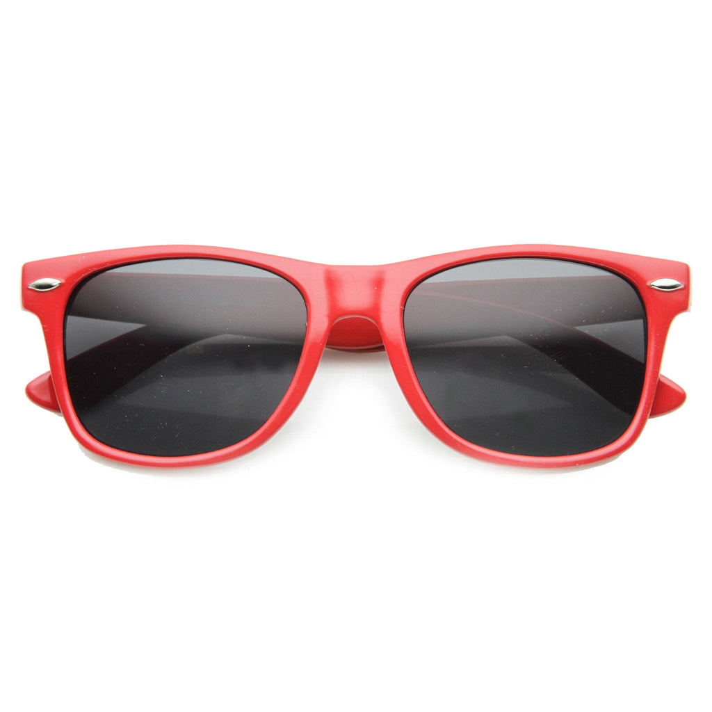 Retro Colorful Horned Rim Sunglasses 9879