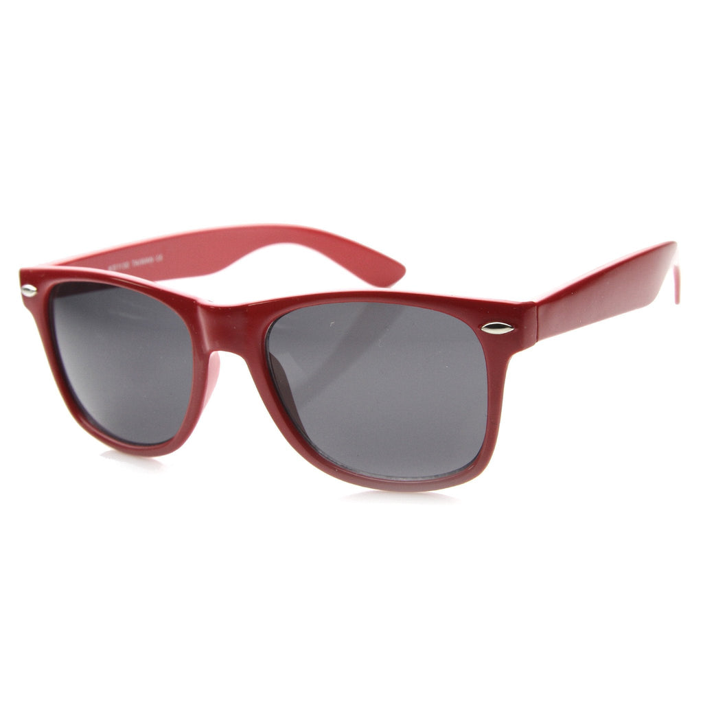 Retro Colorful Horned Rim Sunglasses 9879