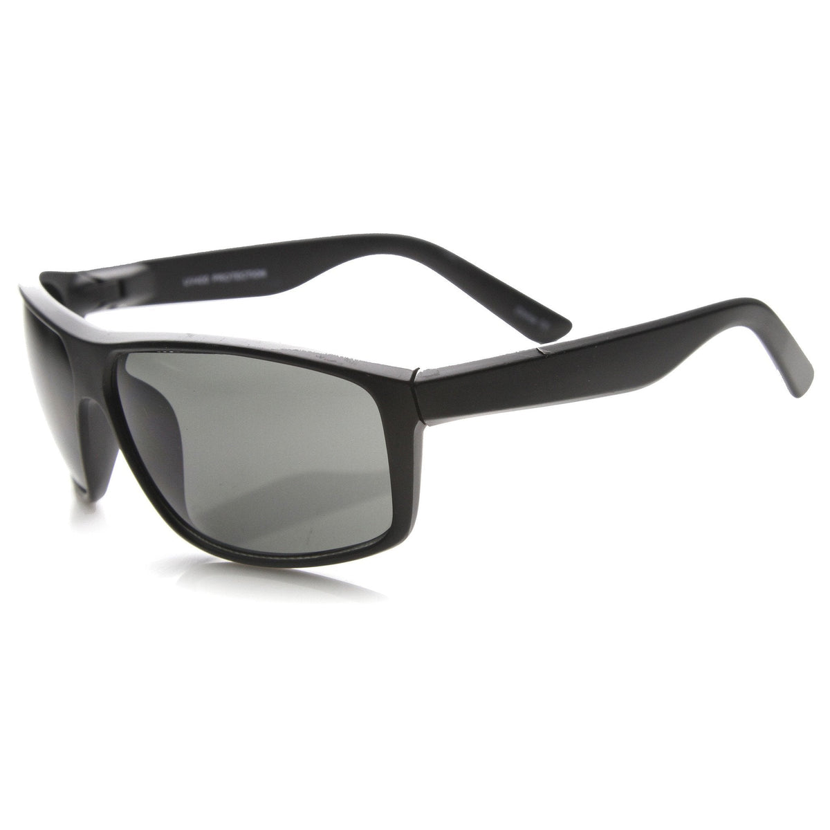 Men's Rectangular Active Sports Composite Lens Sunglasses 9873
