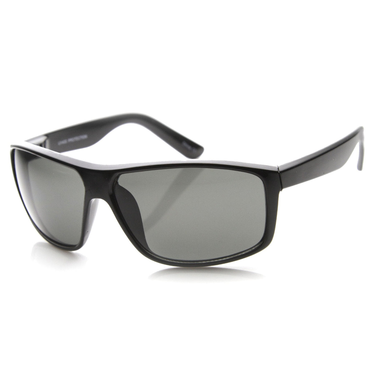 Men's Rectangular Active Sports Composite Lens Sunglasses 9873