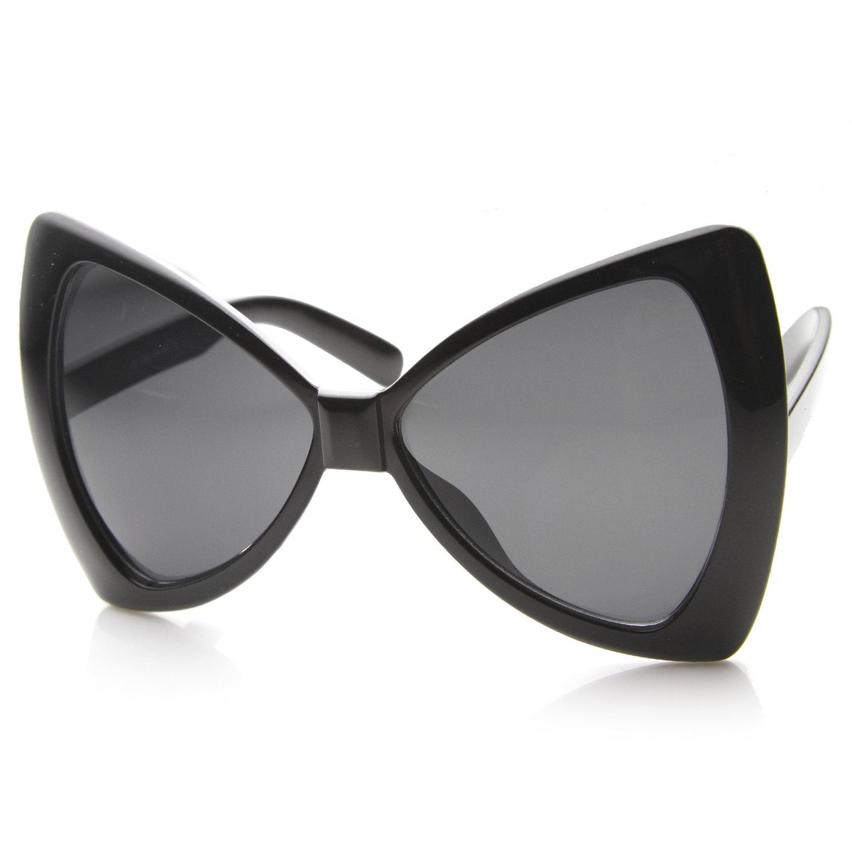 Oversize Bow Tie Cat Eye Retro Sunglasses 9884