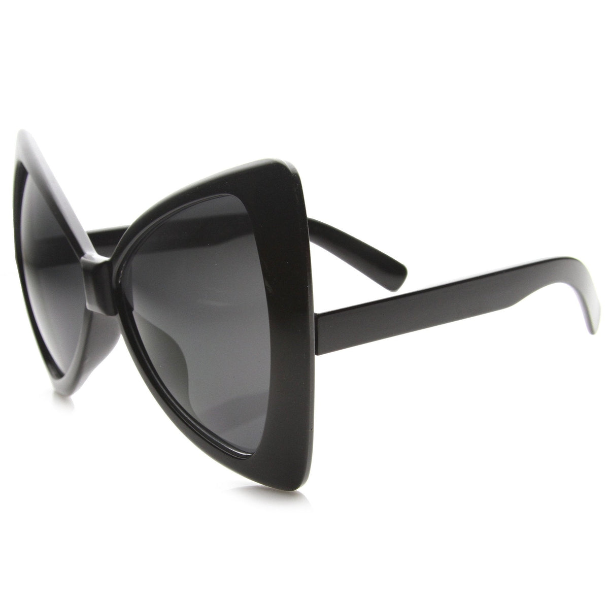 Oversize Bow Tie Cat Eye Retro Sunglasses 9884