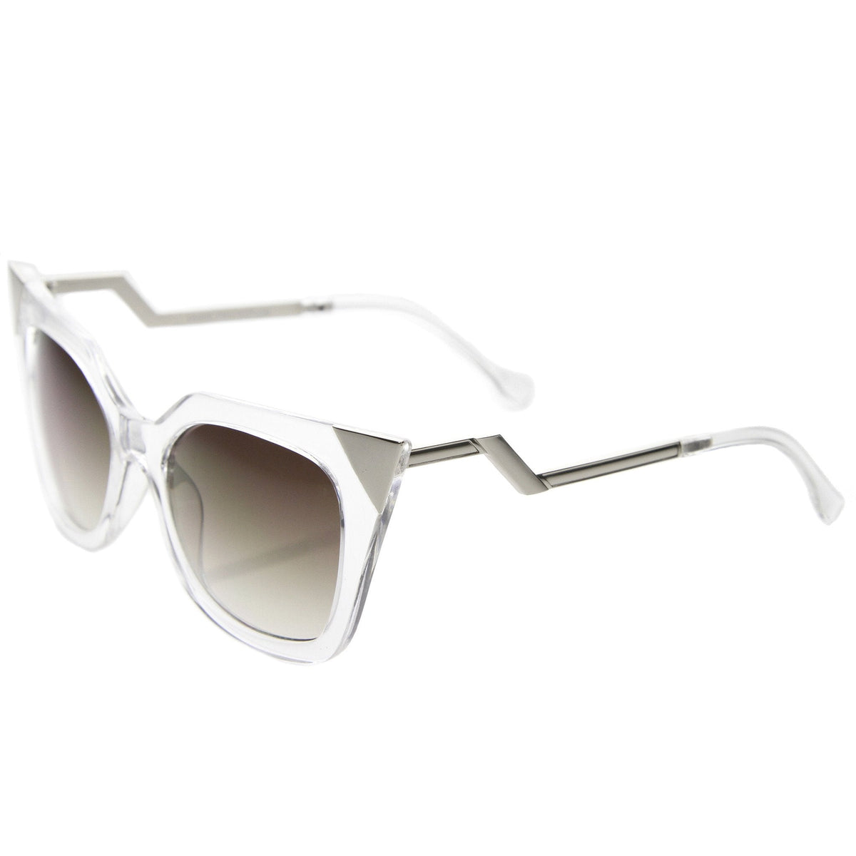 Modern Horn Rimmed Hot Tip Cat Eye Sunglasses A055
