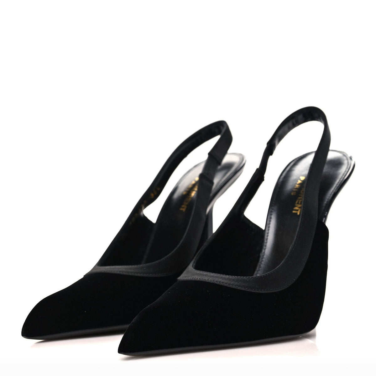Velluto Master Raso Regale Victoire 115 Slingback Pumps 38.5