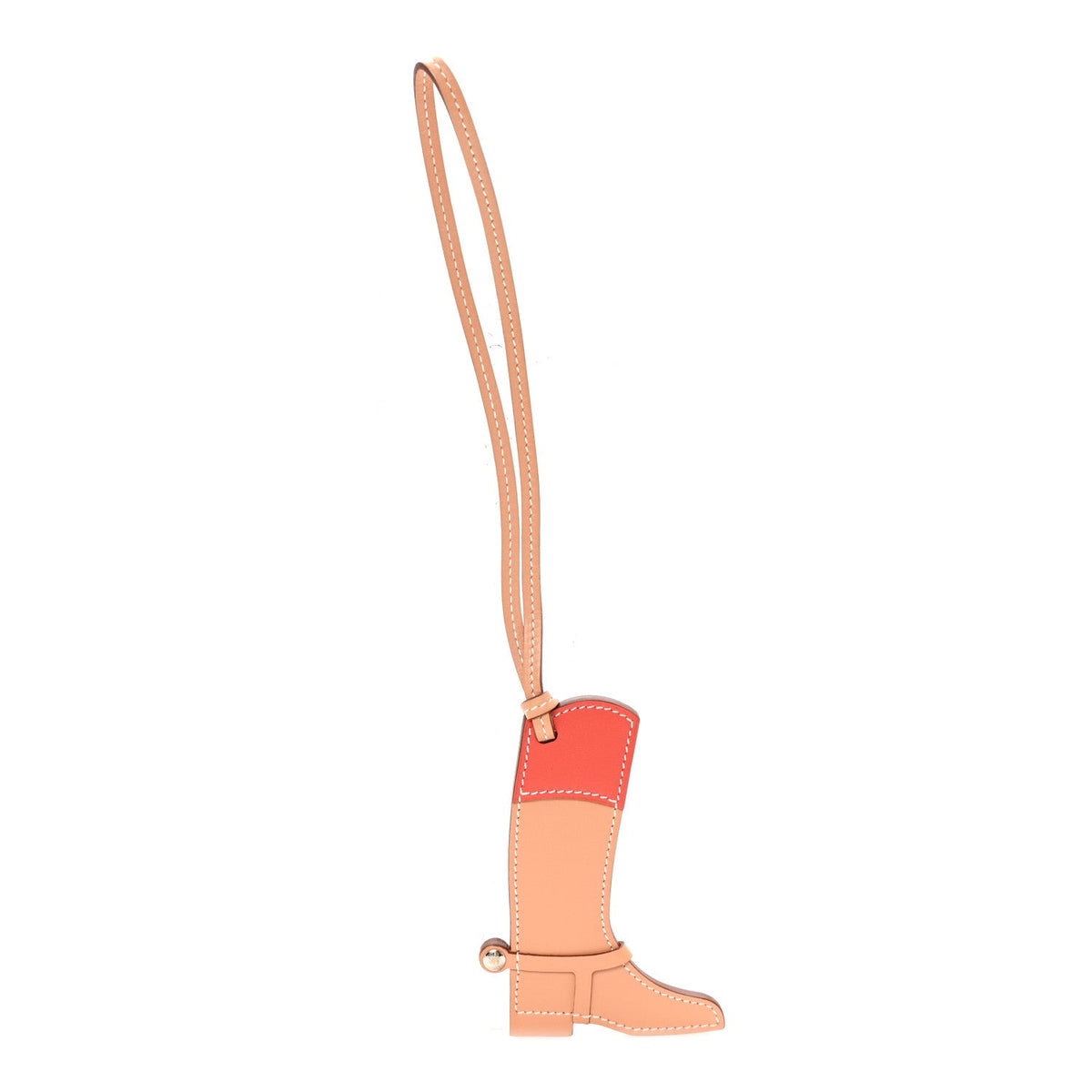 Butler Swift Paddock Botte Boot Bag Charm Natural Capucine
