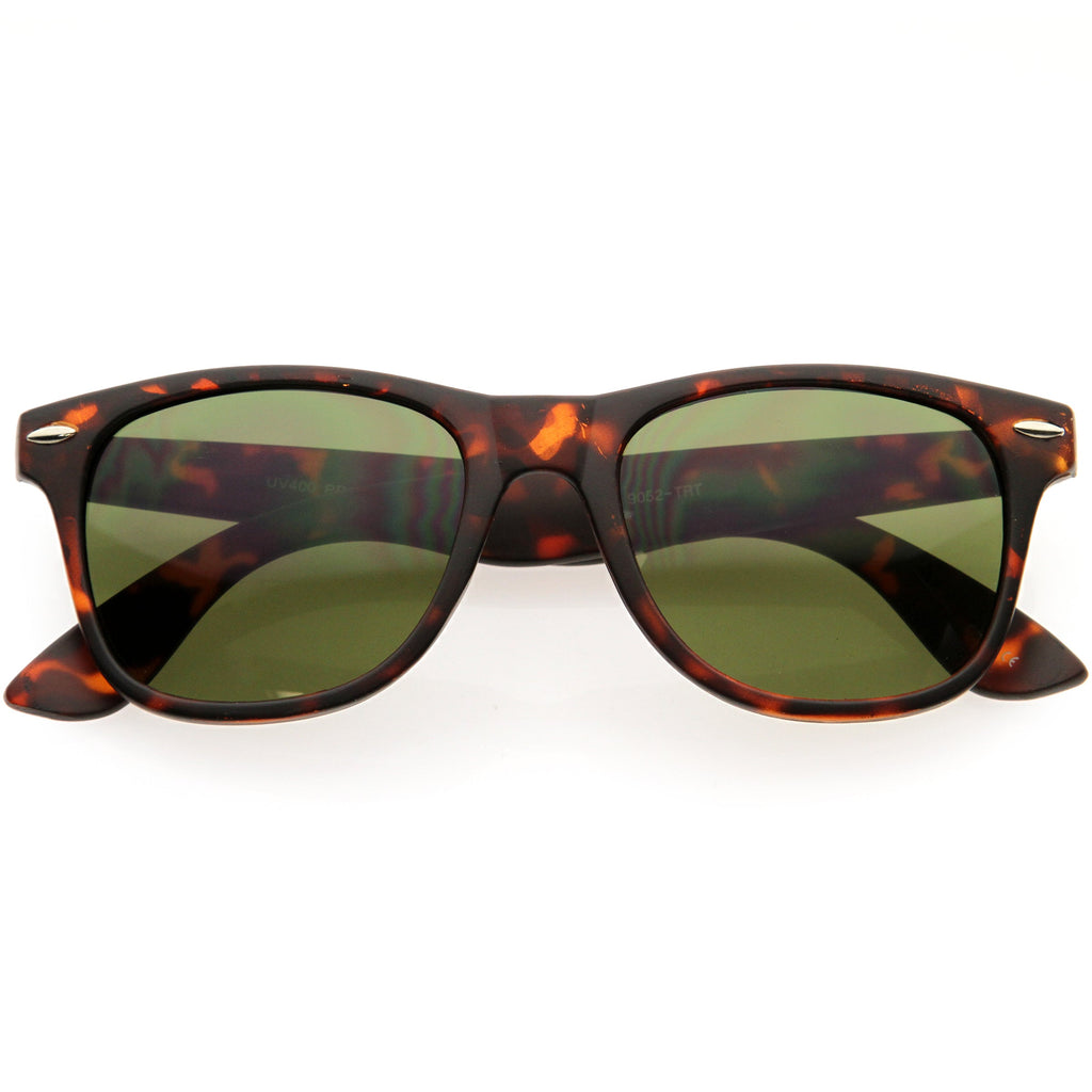Standard Issue Classic Retro Horned Rim Sunglasses 8452