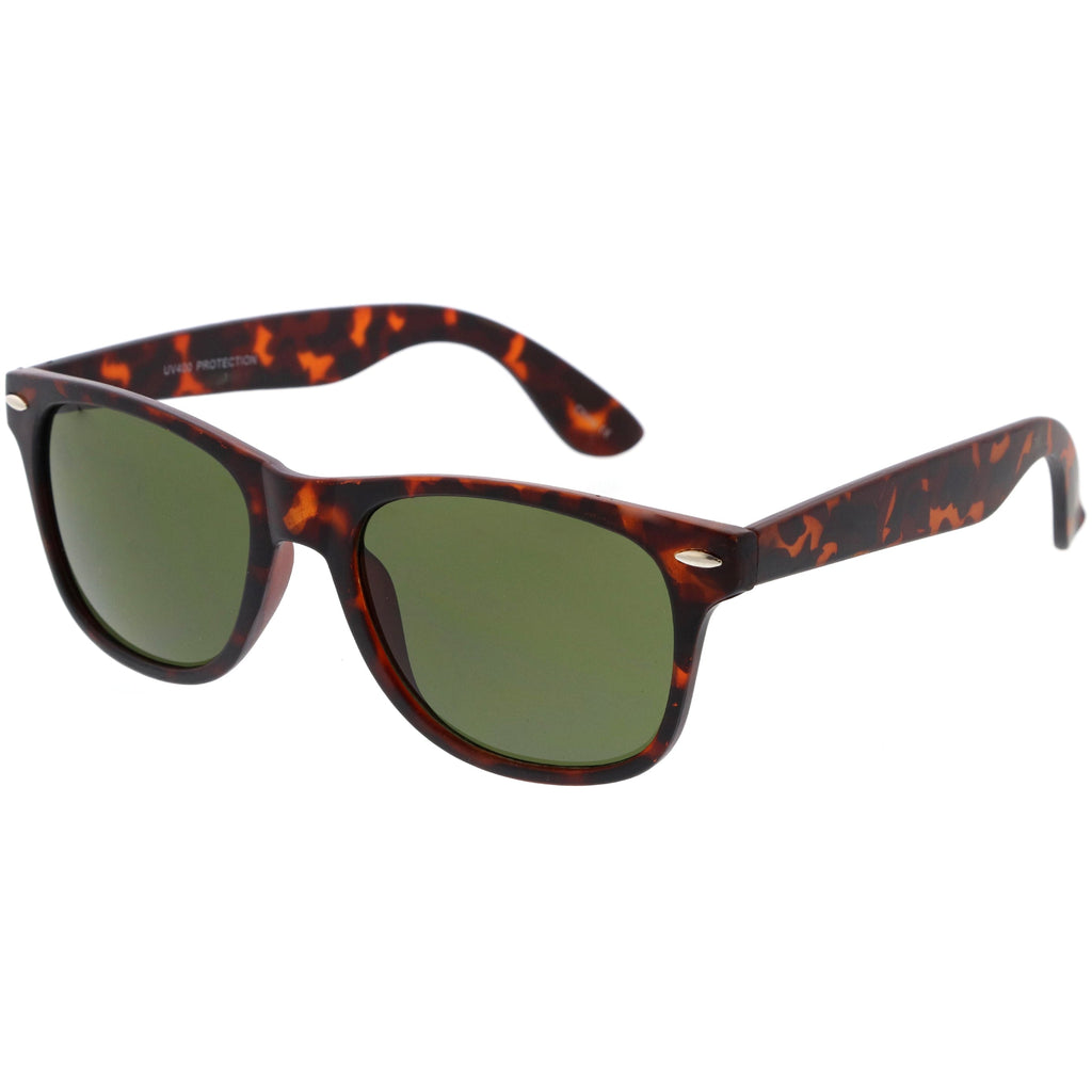 Standard Issue Classic Retro Horned Rim Sunglasses 8452