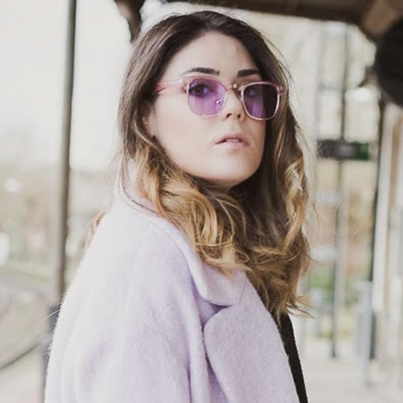Eclectic Cute Pastel Pearl Color Half Frame Sunglasses 9430