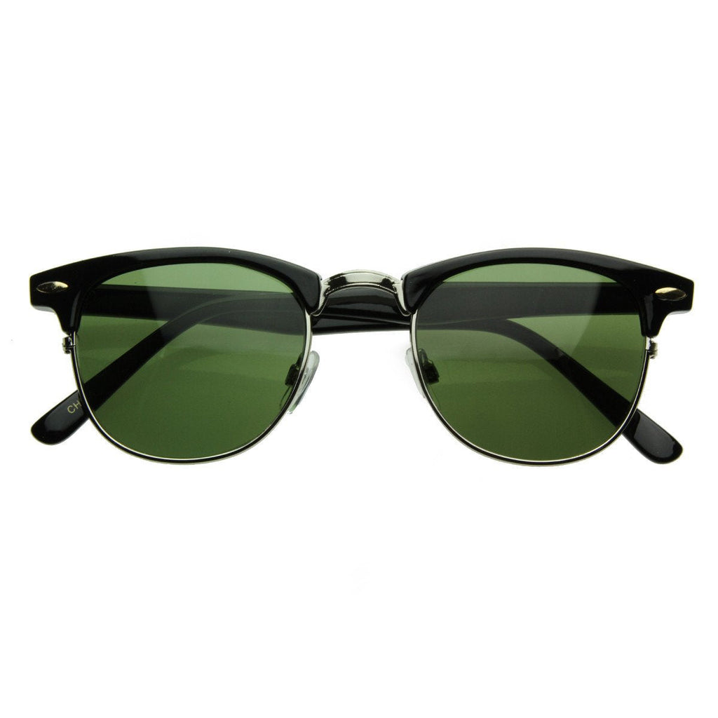 Vintage Half Frame Classic Optical RX Sunglasses