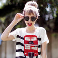 Vintage Indie Round Circle Cat Eye Sunglasses