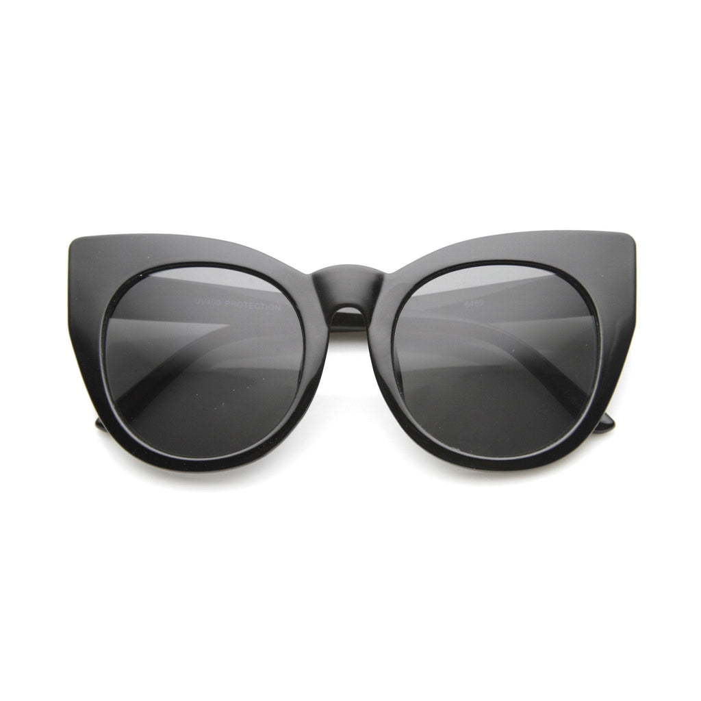 Women's Retro 1960's Mod Oversize Cat Eye Sunglasses