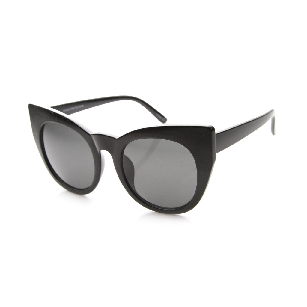 Women's Retro 1960's Mod Oversize Cat Eye Sunglasses