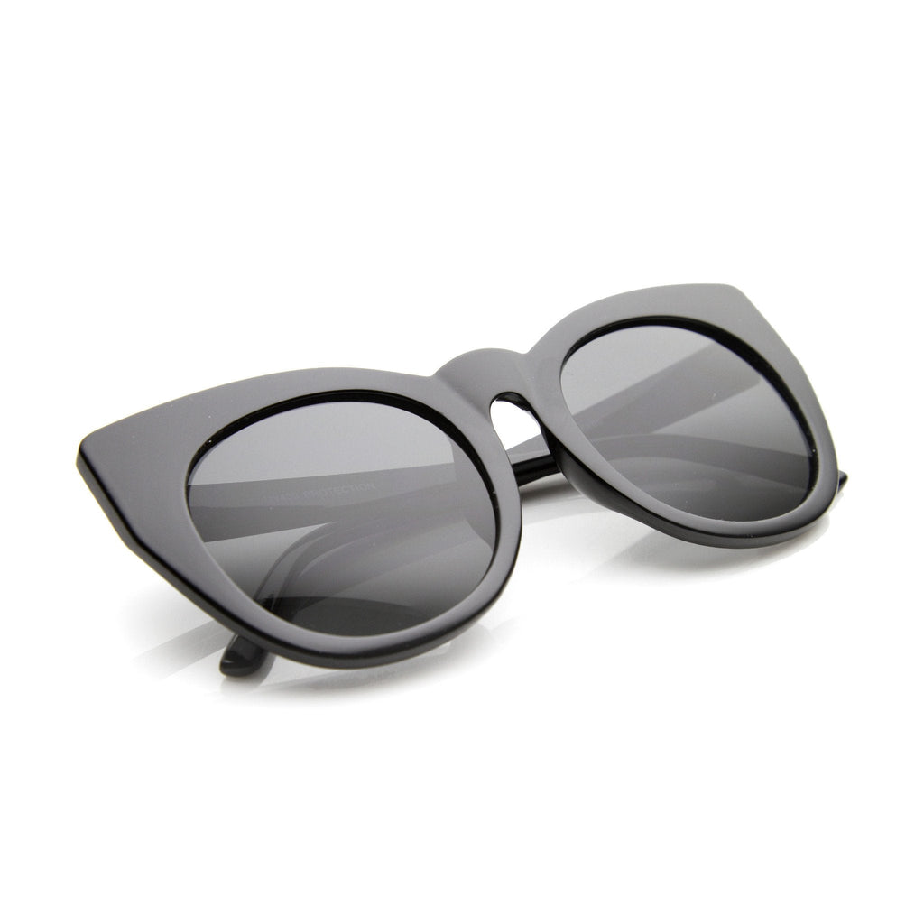 Women's Retro 1960's Mod Oversize Cat Eye Sunglasses