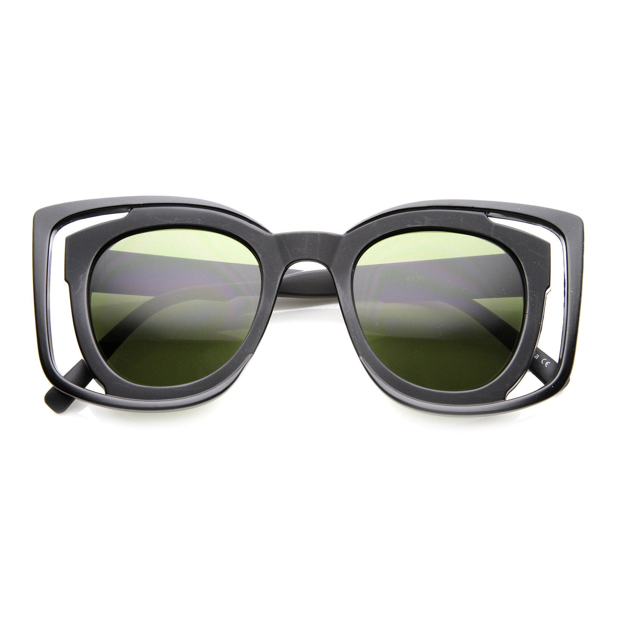 Unique Double Frame Square Women's Fashion Sunglasses