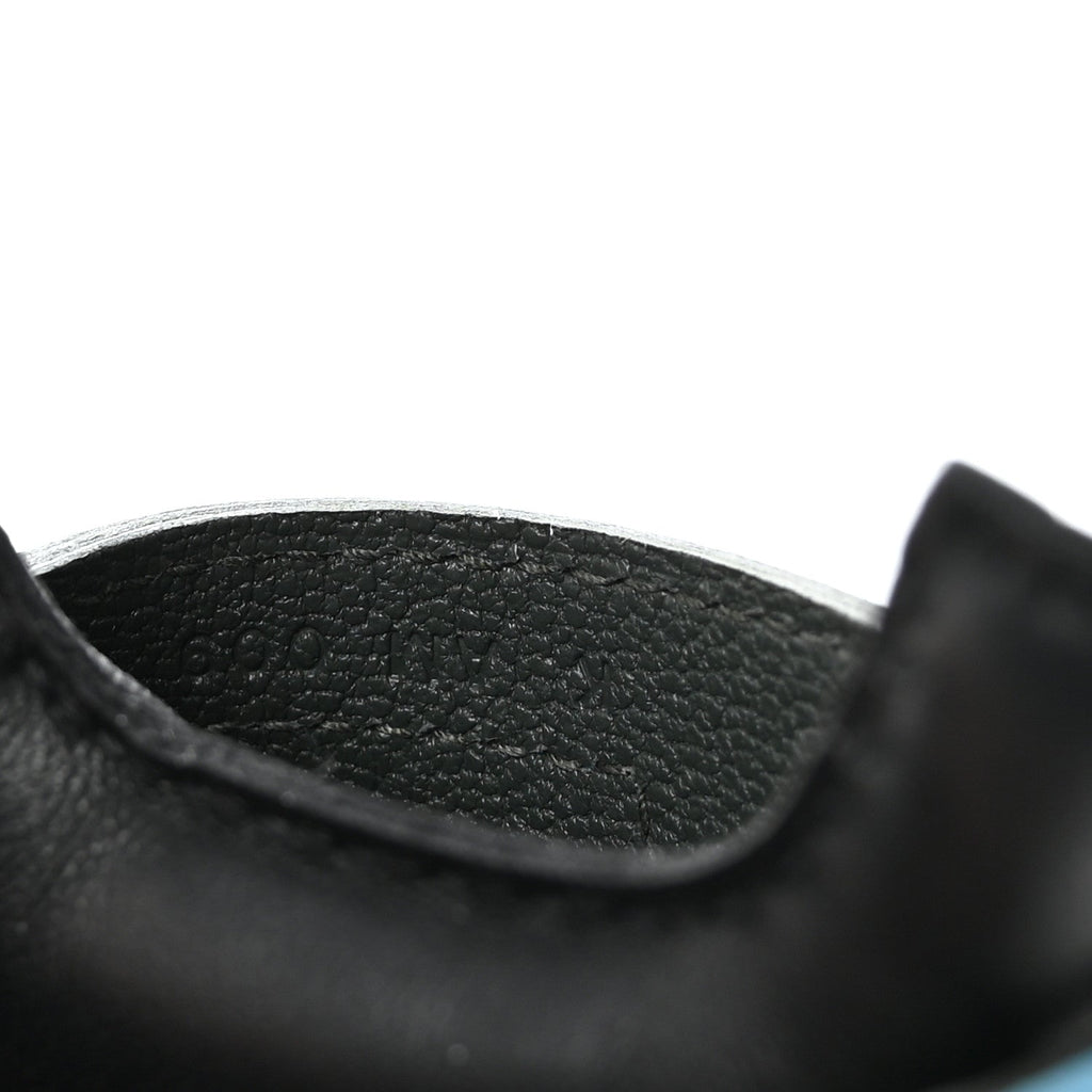Milo Lambskin Grigri Rodeo Robeo 24 Bag Charm PM Black Vert Mangrove Celeste