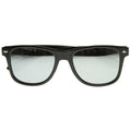 Classic Retro Horn Rimmed Mirrored Lens Sunglasses 8508