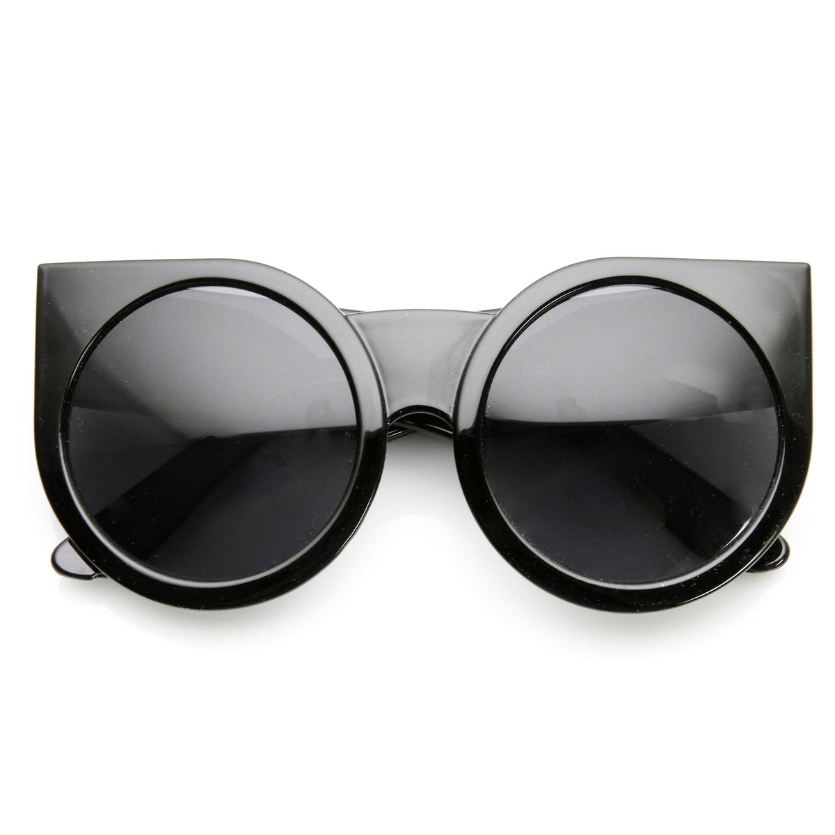 Women's Designer Super Bold Round Cat Eye Sunglasses