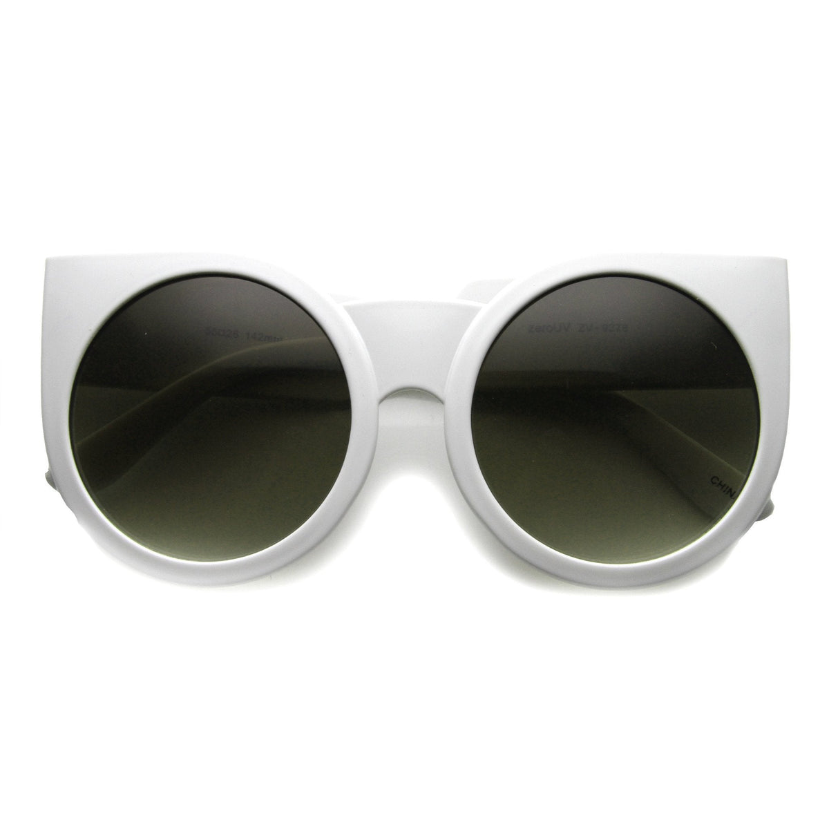 Women's Designer Super Bold Round Cat Eye Sunglasses